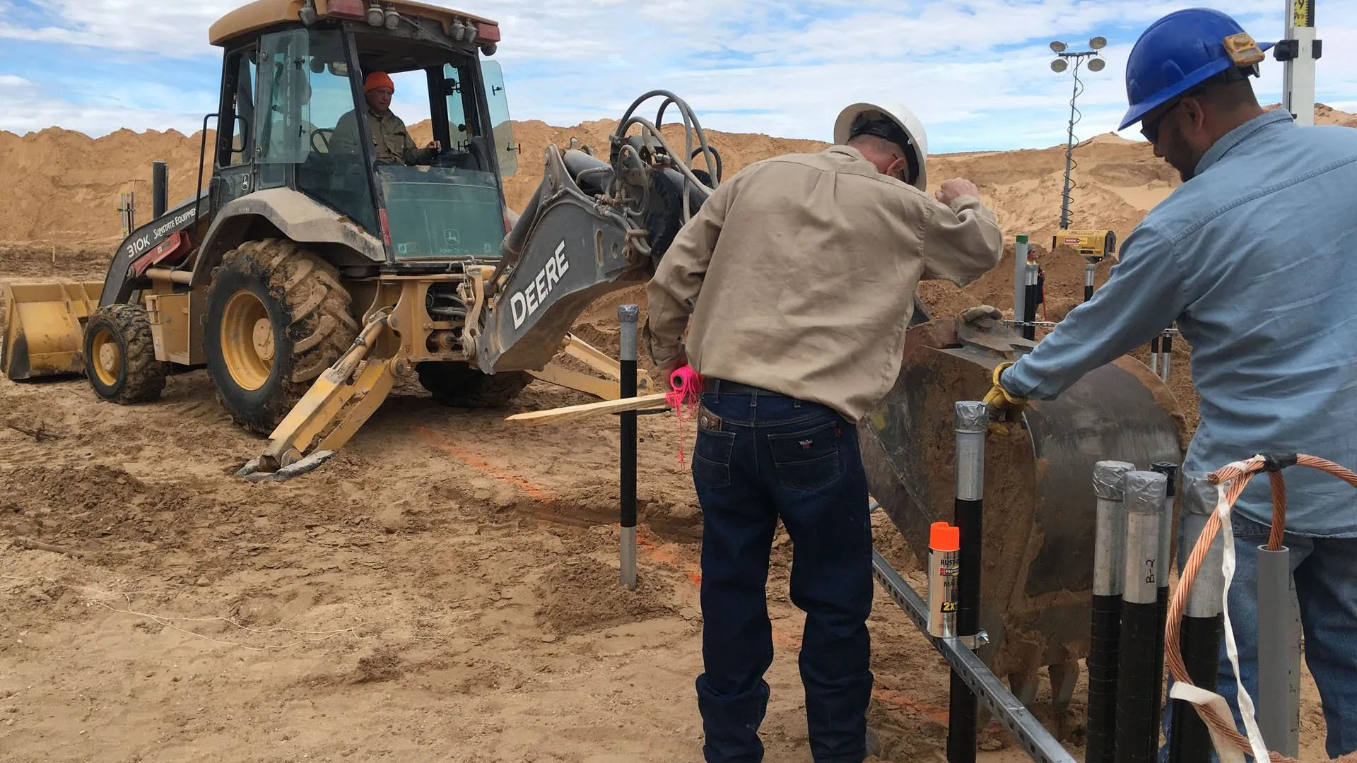 HDPE Pipeline Construction